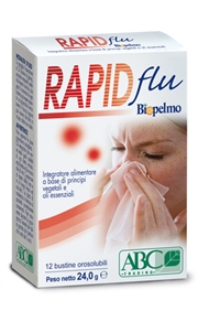 Biopelmo Rapid Flu -12 bustine orosolubili